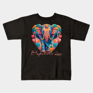 Elephantastic Love Kids T-Shirt